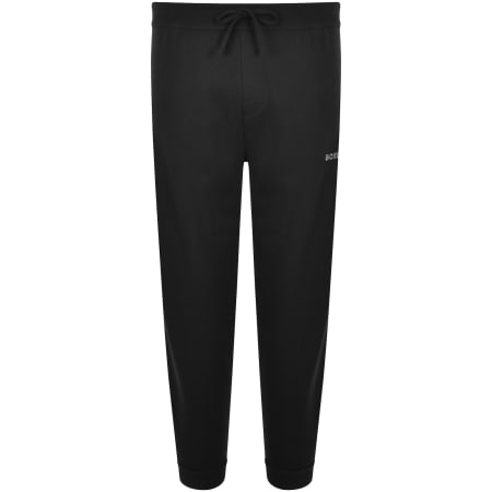 Product Image for BOSS Waffle Cuff Joggers Black