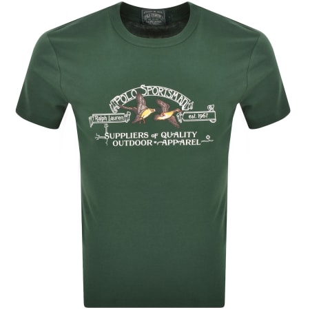 Product Image for Ralph Lauren Short Sleeve T Shirt Green