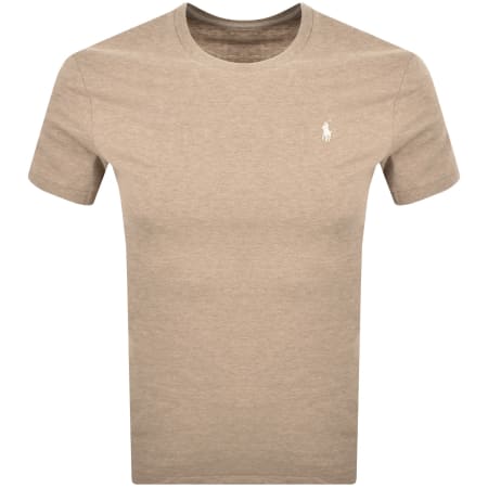 Product Image for Ralph Lauren Crew Neck Slim Fit T Shirt Grey