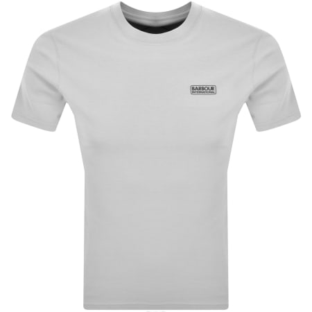 Product Image for Barbour International Small Logo T Shirt Grey