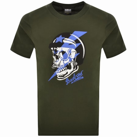 Recommended Product Image for Barbour International Flash Graphic T Shirt Green