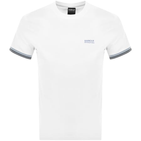 Product Image for Barbour International Bruce Tipped T Shirt White