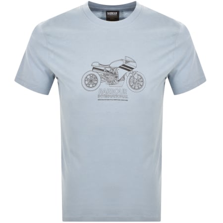 Product Image for Barbour International Topher T Shirt Blue