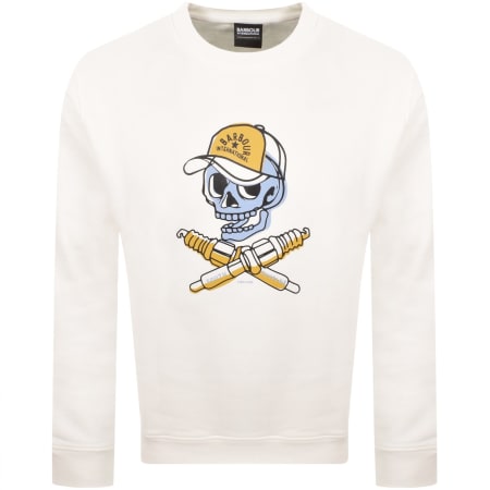 Product Image for Barbour International Morgan Sweatshirt Cream
