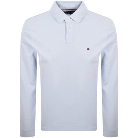 Product Image for Tommy Hilfiger Long Sleeved Polo T Shirt Blue