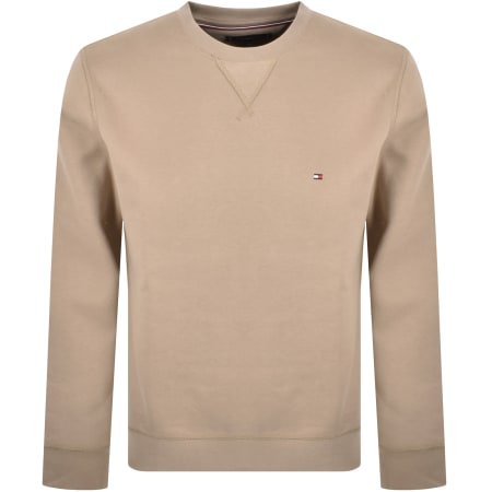 Product Image for Tommy Hilfiger Essential Fleece Sweatshirt Beige