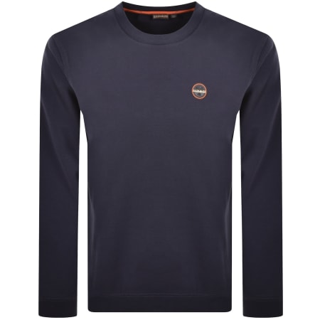 Product Image for Napapijri Badge Sweatshirt Navy
