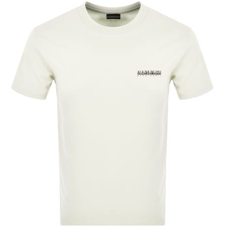 Product Image for Napapijri Small Box Logo T Shirt Beige