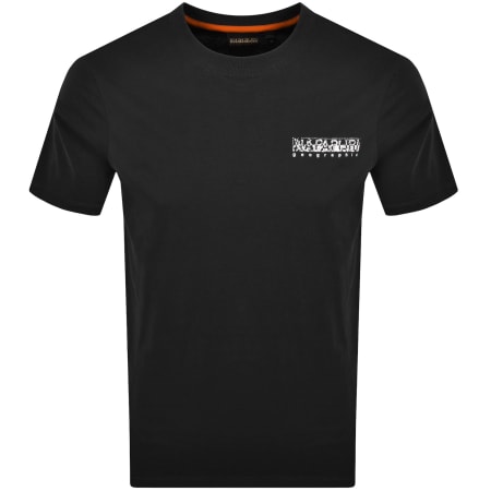 Product Image for Napapijri S Small Box T Shirt Black