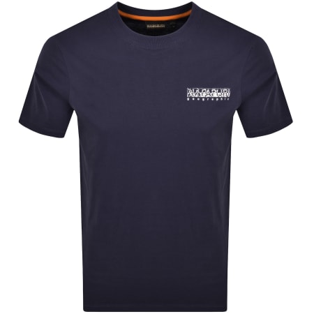Recommended Product Image for Napapijri S Small Box T Shirt Navy