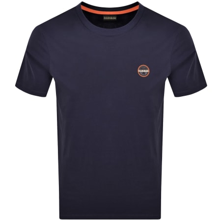 Product Image for Napapijri S Badge T Shirt Navy