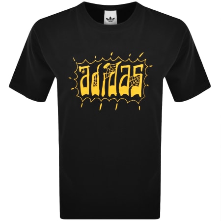 Product Image for adidas Originals Oversized Graphic T Shirt Black