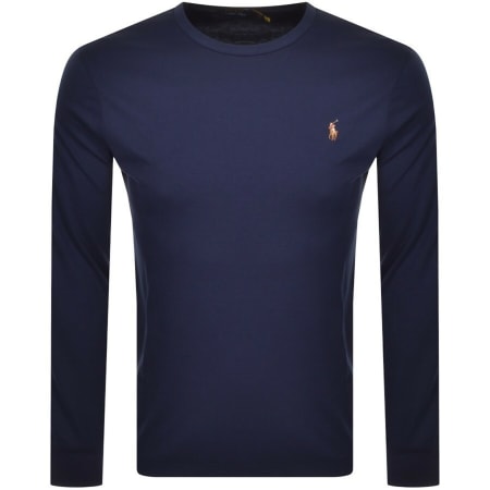 Product Image for Ralph Lauren Long Sleeved T Shirt Navy