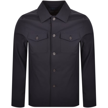 Product Image for Paul And Shark Stretch Overshirt Navy