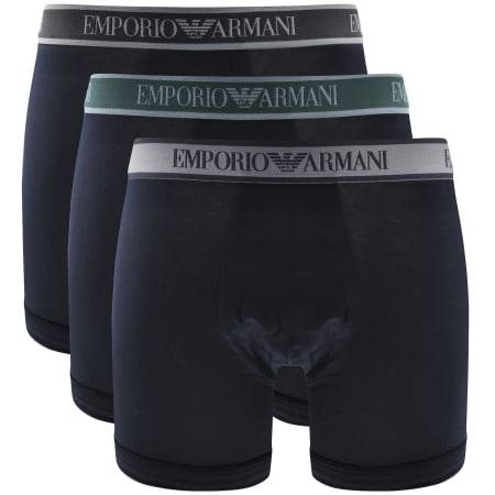 Product Image for Emporio Armani 3 Pack Boxer Briefs Armani Blue