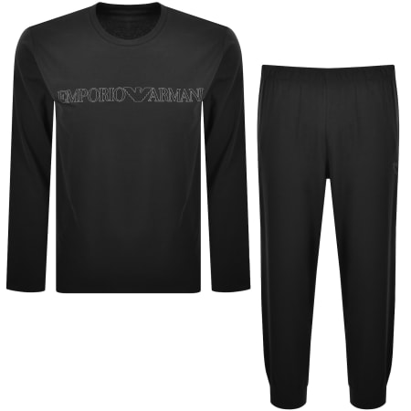 Product Image for Emporio Armani Pyjama Loungewear Set Black