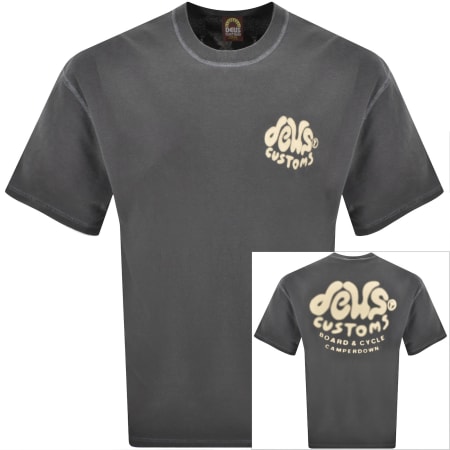 Product Image for Deus Ex Machina Debris Reverse T Shirt Grey