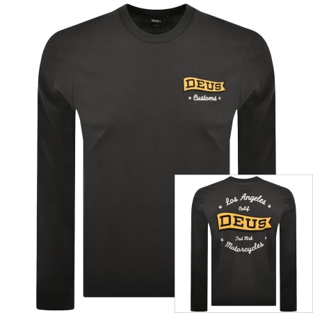 Product Image for Deus Ex Machina LS Momento T Shirt Grey