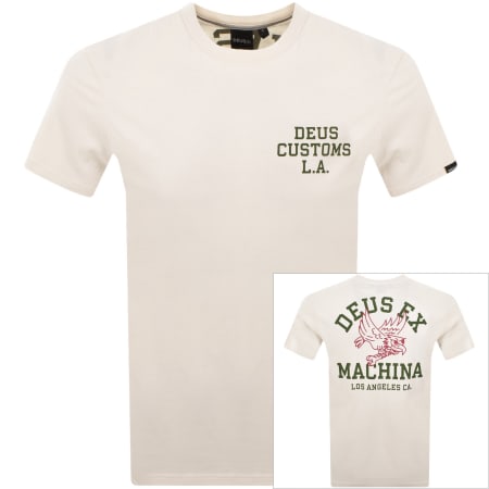 Product Image for Deus Ex Machina Quickbeak T Shirt Off White