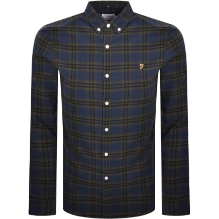 Product Image for Farah Brewer Check Shirt Evergreen