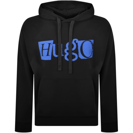 Product Image for HUGO Blue Nildi Hoodie Black