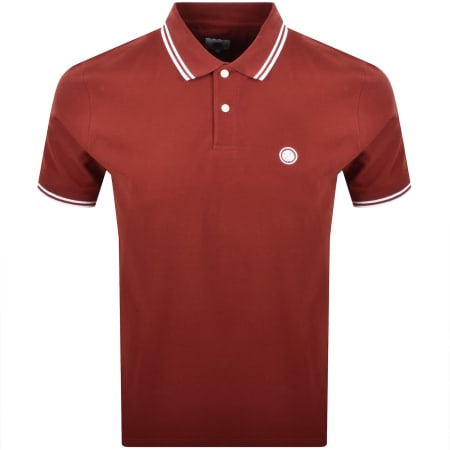 Product Image for Pretty Green Barton Polo T Shirt Burgundy