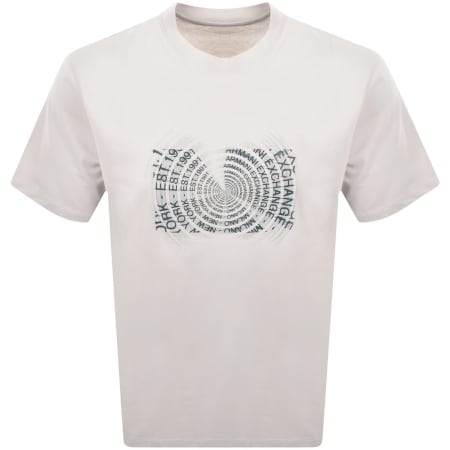 Product Image for Armani Exchange Graphic T Shirt Beige