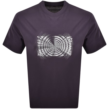 Product Image for Armani Exchange Graphic T Shirt Purple