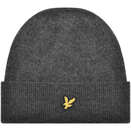 Product Image for Lyle And Scott Ribbed Beanie Hat Grey