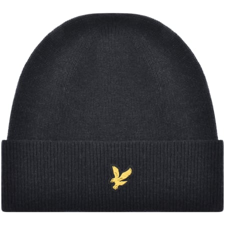 Product Image for Lyle And Scott Ribbed Beanie Hat Navy