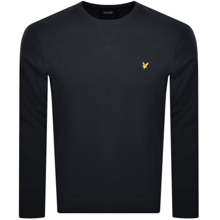 Product Image for Lyle And Scott Crew Neck Sweatshirt Navy