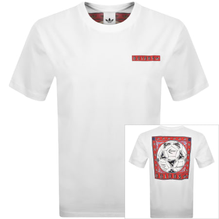Product Image for adidas Originals Graphic T Shirt White