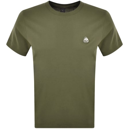 Product Image for Moose Knuckles Crescent T Shirt Moss Green