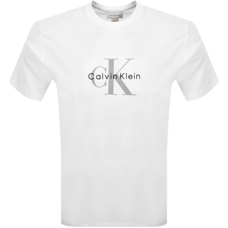 Product Image for Calvin Klein Jeans Hero Monologo T Shirt White