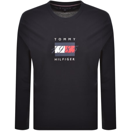 Product Image for Tommy Hilfiger Long Sleeve T Shirt Navy