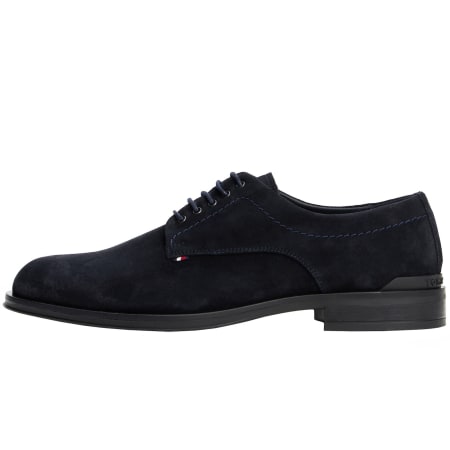 Product Image for Tommy Hilfiger Suede Derby Shoes Navy