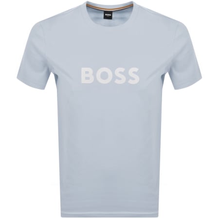 Product Image for BOSS Beachwear Logo T Shirt Purple