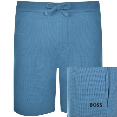 Product Image for BOSS Waffle Shorts Blue