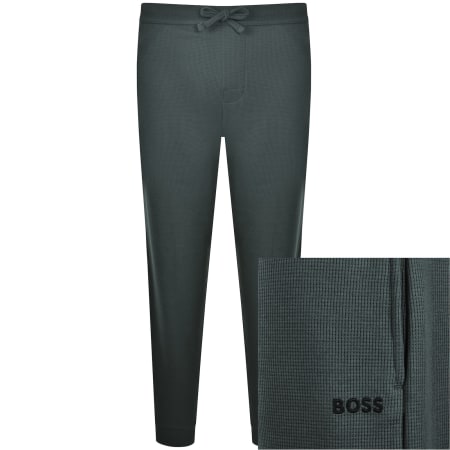 Product Image for BOSS Waffle Cuff Joggers Grey