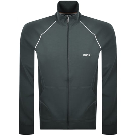 Product Image for BOSS Mix Match Full Zip Sweatshirt Grey