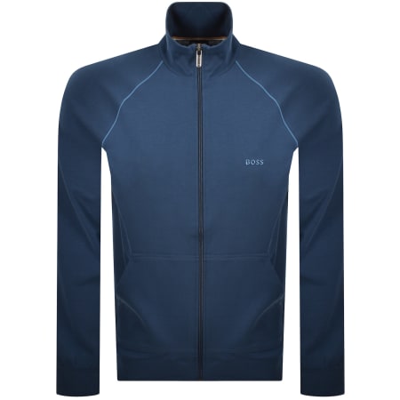 Product Image for BOSS Mix Match Full Zip Sweatshirt Blue