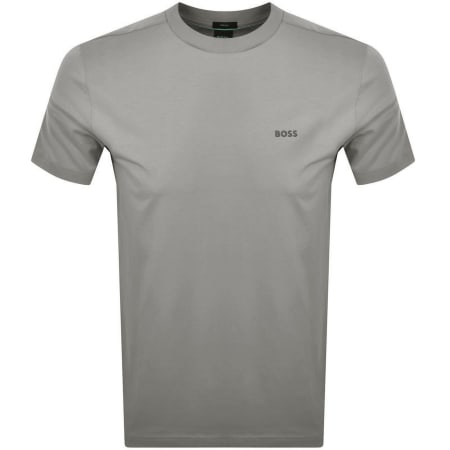 Product Image for BOSS Regular Fit T Shirt Open Grey