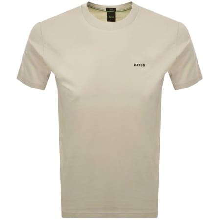 Product Image for BOSS Regular Fit T Shirt Light Beige