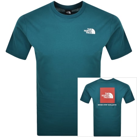 Product Image for The North Face SS Box T Shirt Mineral Blue