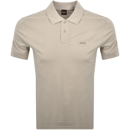 Product Image for BOSS Prime Polo T Shirt Grey