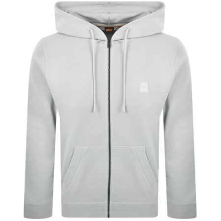 Product Image for BOSS Zetalky Full Zip Hoodie Grey