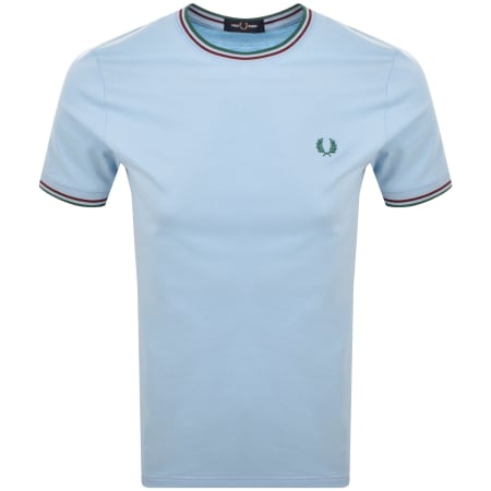 Product Image for Fred Perry Twin Tipped T Shirt Blue