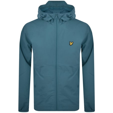 Product Image for Lyle And Scott Hooded Pocket Jacket Blue