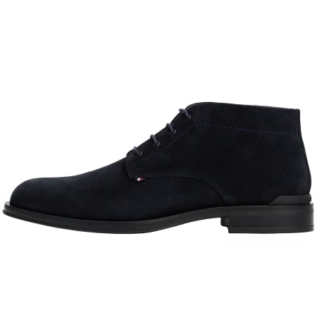 Product Image for Tommy Hilfiger Corporate Suede Boots Navy