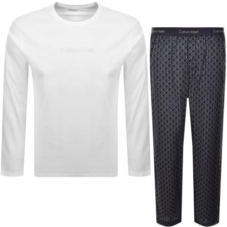 Product Image for Calvin Klein Lounge Set White And Navy